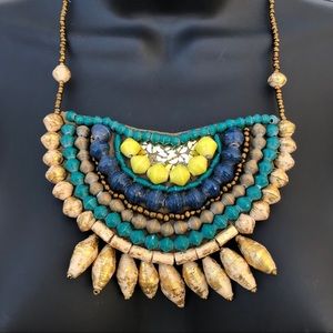 31 Bits Bib Statement Necklace